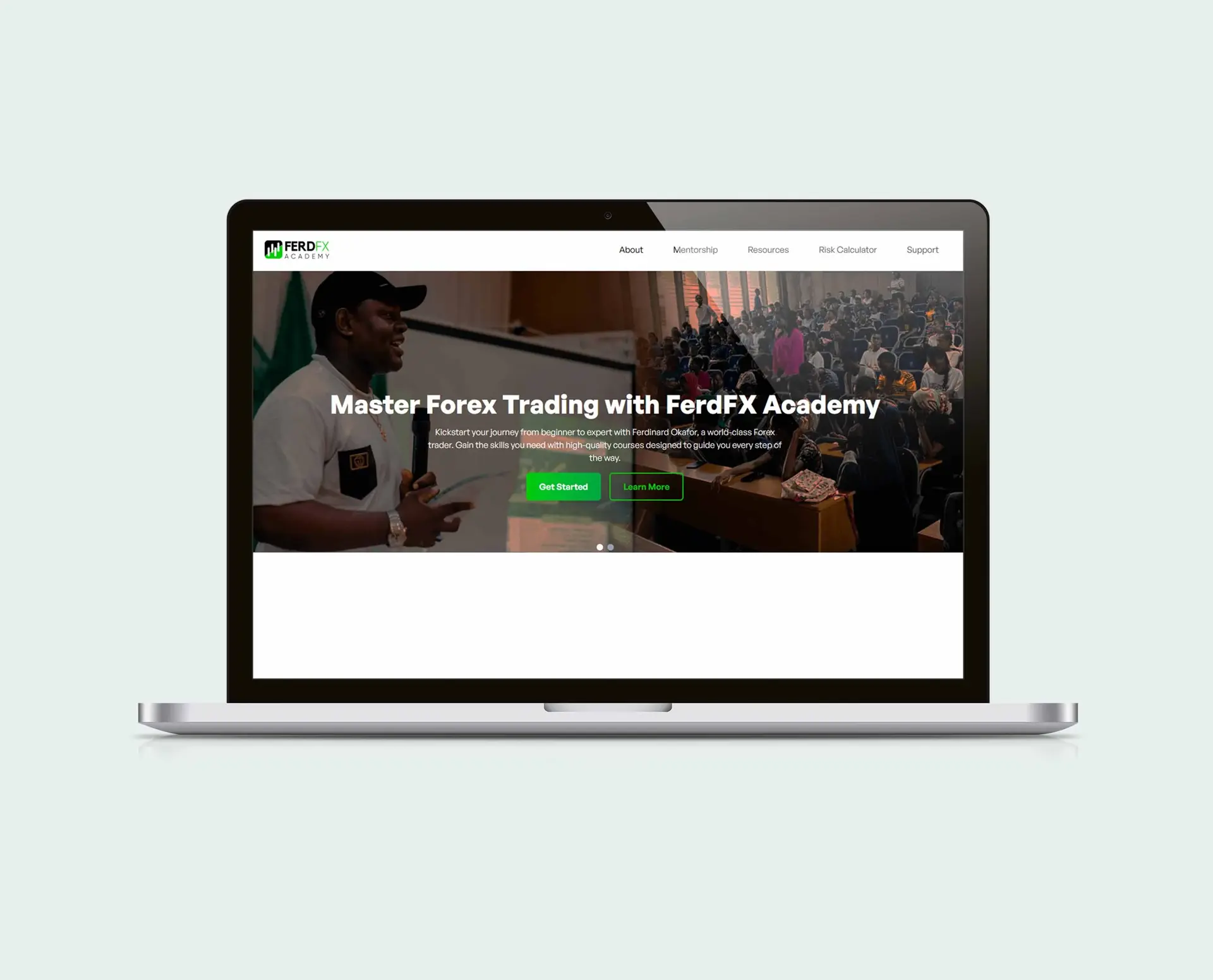 FerdFx Academy Website FerdFx Academy Website